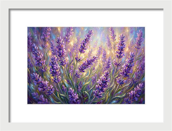 Lavender Dreams Under Sunlight