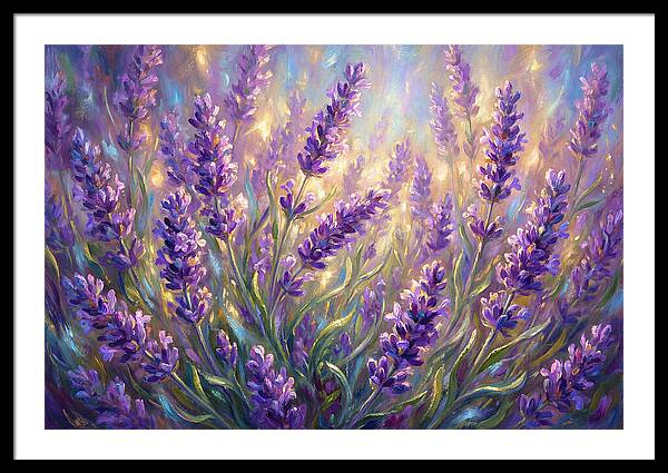 Lavender Dreams Under Sunlight
