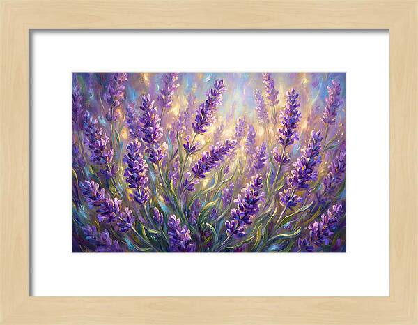 Lavender Dreams Under Sunlight