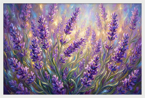 Lavender Dreams Under Sunlight