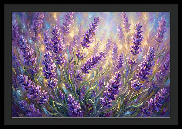 Lavender Dreams Under Sunlight