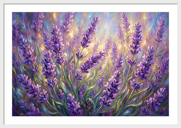 Lavender Dreams Under Sunlight