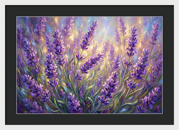 Lavender Dreams Under Sunlight