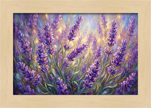 Lavender Dreams Under Sunlight