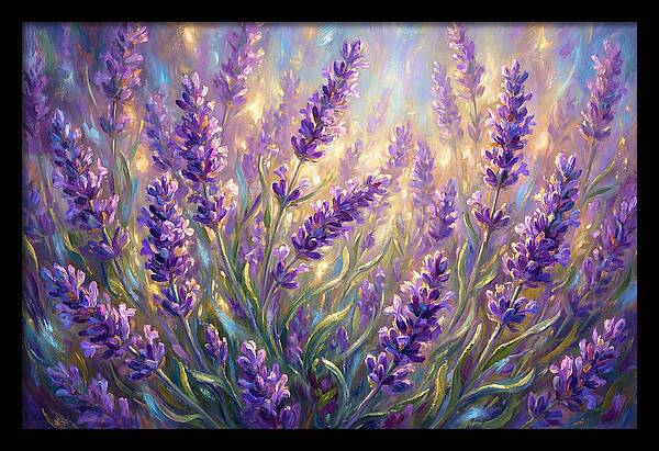 Lavender Dreams Under Sunlight