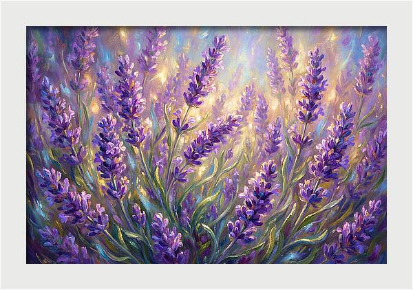 Lavender Dreams Under Sunlight