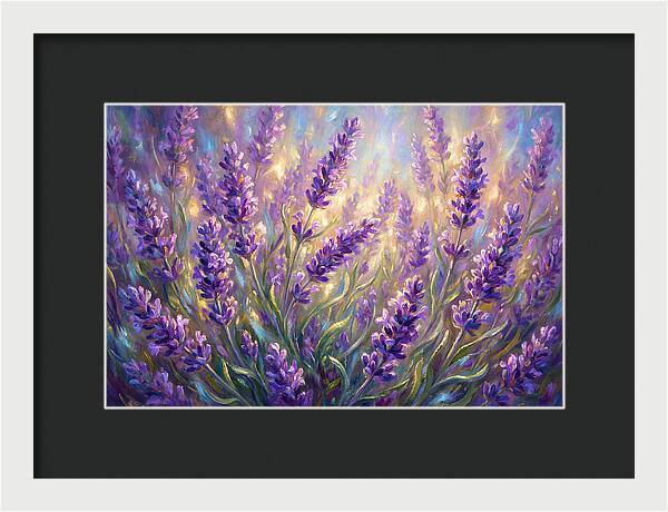 Lavender Dreams Under Sunlight