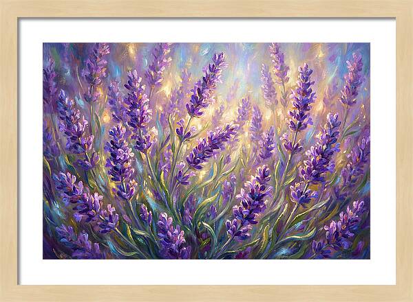 Lavender Dreams Under Sunlight