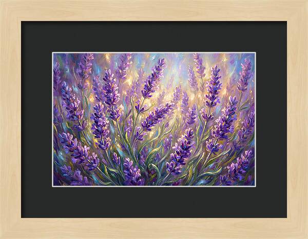 Lavender Dreams Under Sunlight