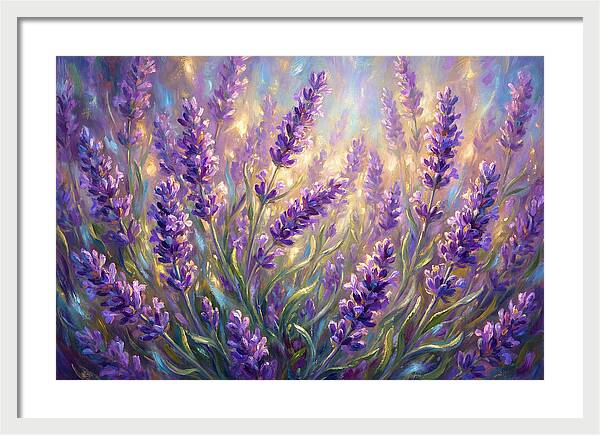Lavender Dreams Under Sunlight