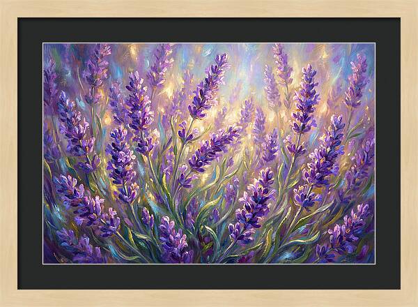 Lavender Dreams Under Sunlight