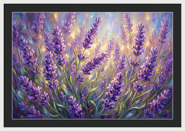 Lavender Dreams Under Sunlight