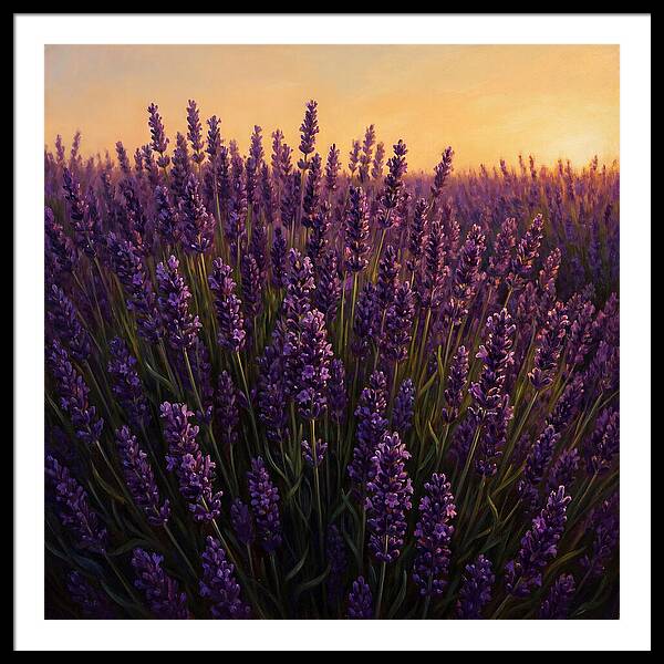 Lavender Fields In