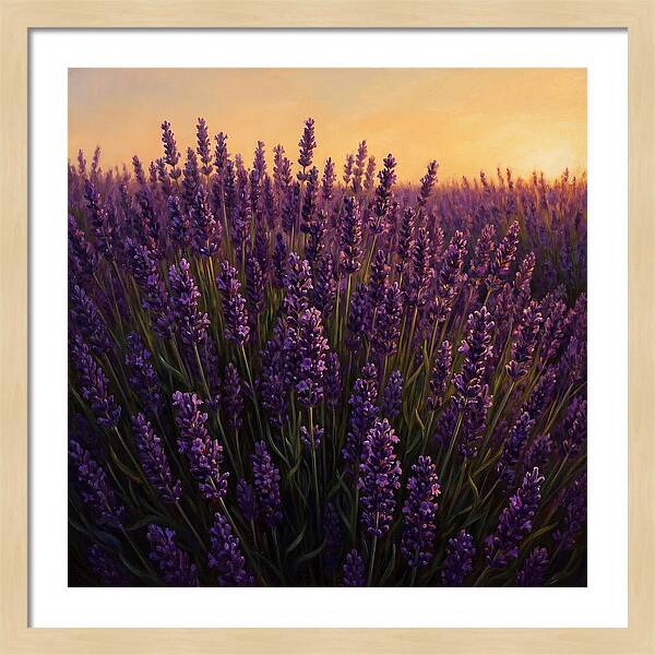Lavender Fields In
