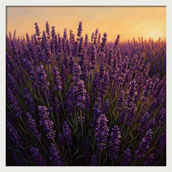 Lavender Fields In