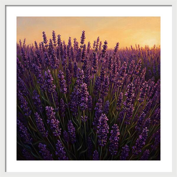 Lavender Fields In