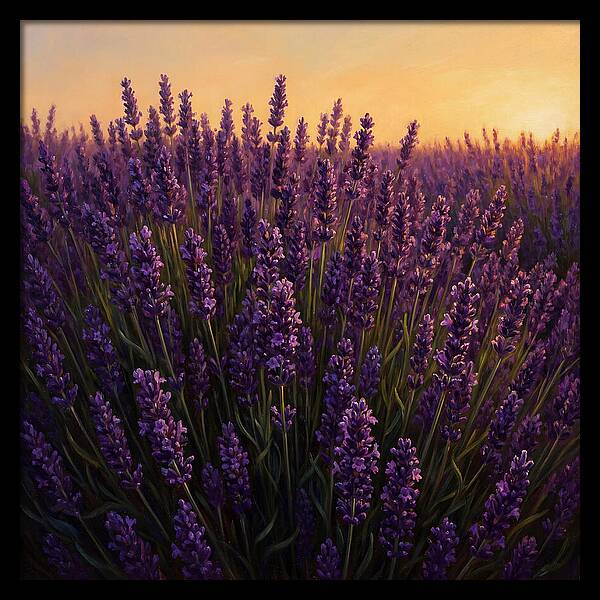 Lavender Fields In