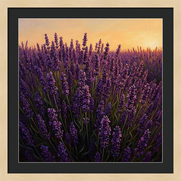 Lavender Fields In