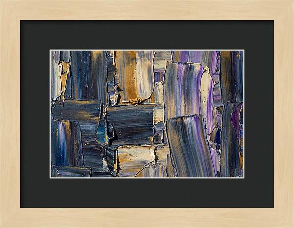 Lavender Palette Knife Textures