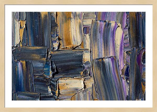 Lavender Palette Knife Textures