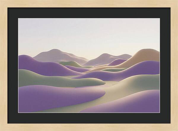 Lavender Plateau Serenity