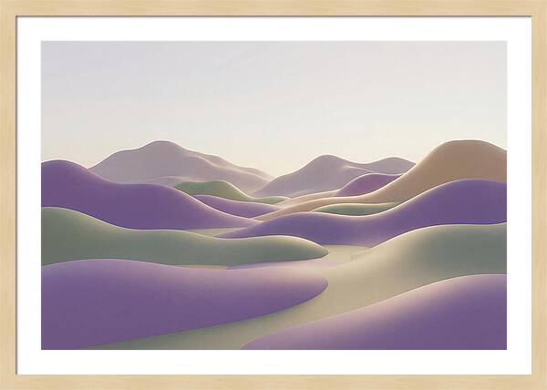 Lavender Plateau Serenity