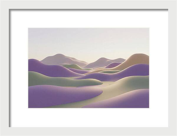 Lavender Plateau Serenity