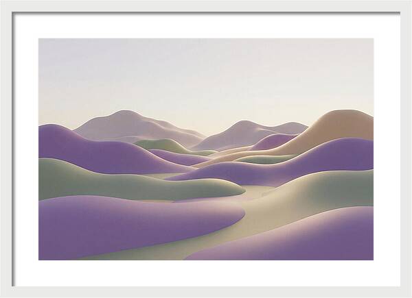Lavender Plateau Serenity