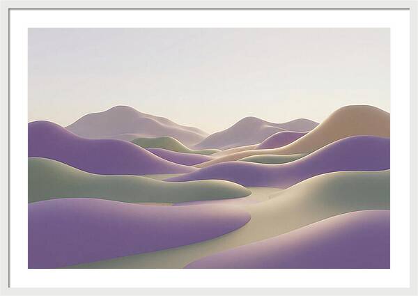 Lavender Plateau Serenity