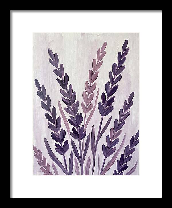 Lavender Serenity In Purple Hues
