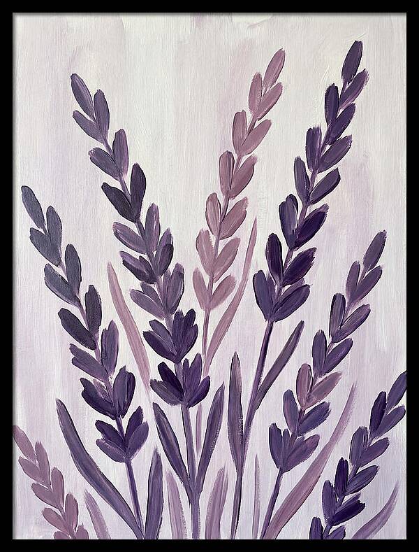 Lavender Serenity In Purple Hues