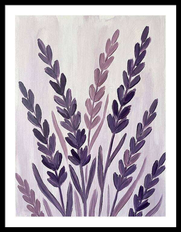 Lavender Serenity In Purple Hues