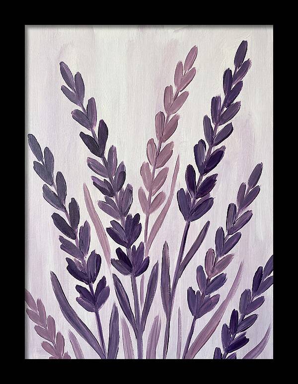 Lavender Serenity In Purple Hues