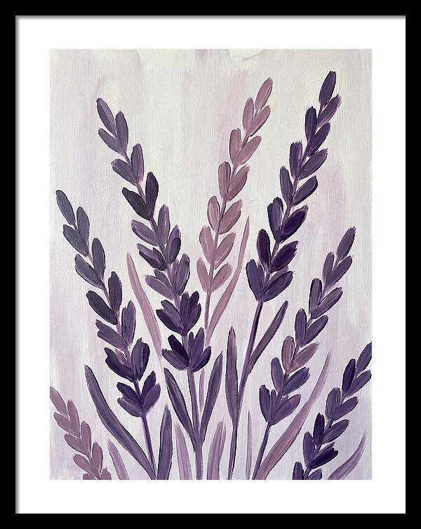 Lavender Serenity In Purple Hues