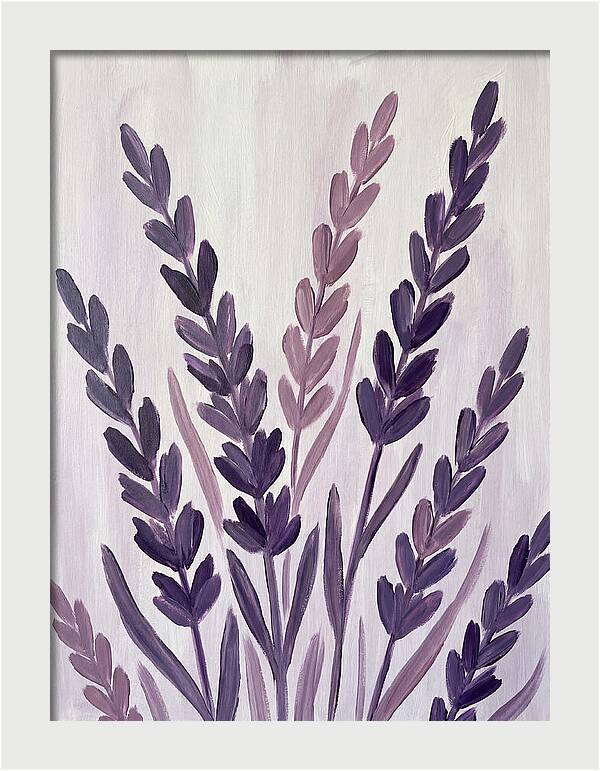Lavender Serenity In Purple Hues