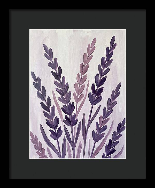 Lavender Serenity In Purple Hues