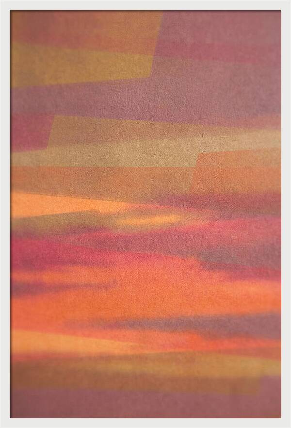 Layered Abstract Sunset