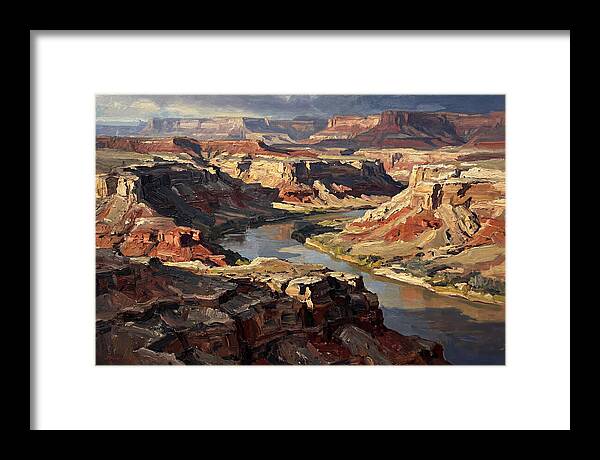Layered Landscapes Of The River