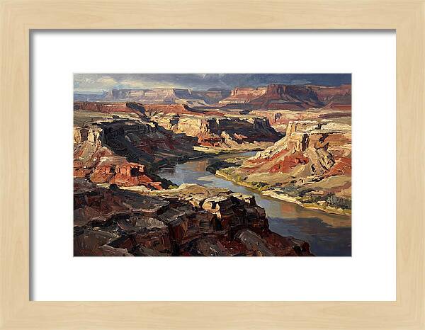 Layered Landscapes Of The River