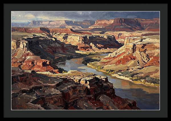 Layered Landscapes Of The River