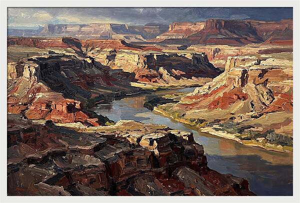 Layered Landscapes Of The River