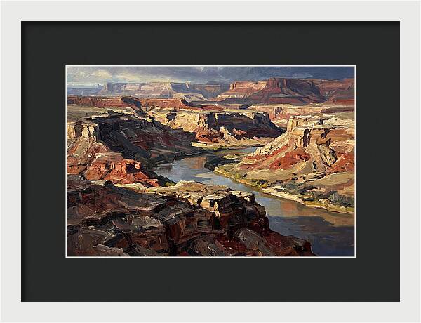 Layered Landscapes Of The River