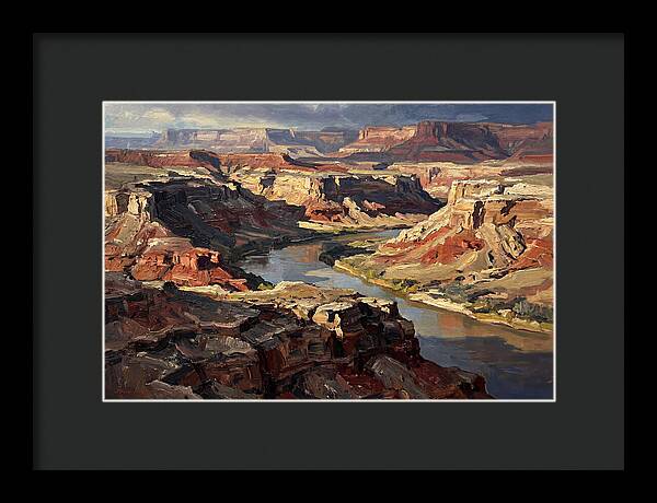 Layered Landscapes Of The River