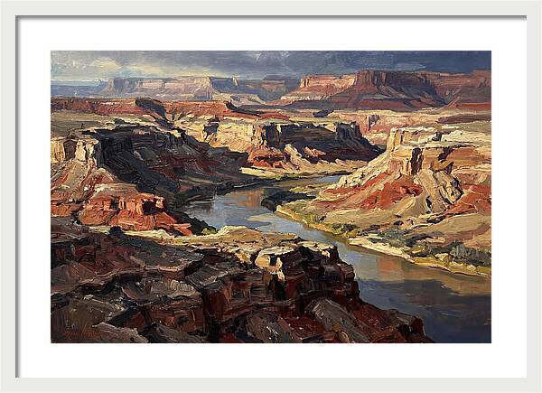 Layered Landscapes Of The River