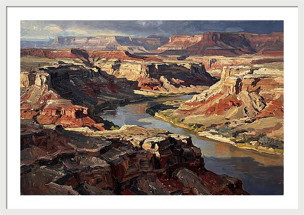 Layered Landscapes Of The River