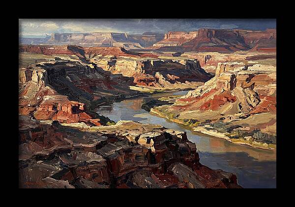 Layered Landscapes Of The River