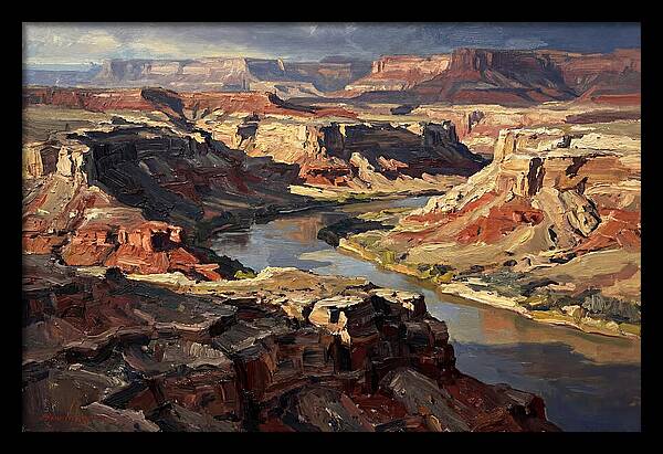 Layered Landscapes Of The River