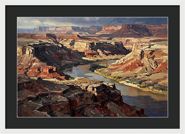 Layered Landscapes Of The River