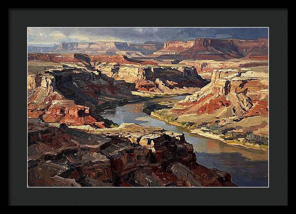 Layered Landscapes Of The River