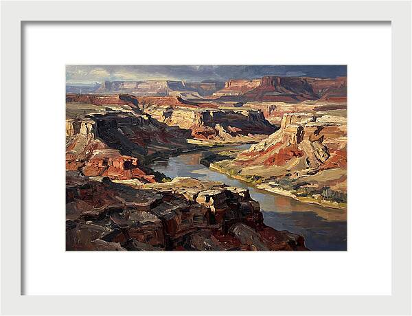 Layered Landscapes Of The River
